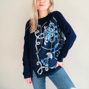 J. McLaughlin Cashmere Notting Lexington Sweater